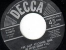 rare doo wop 45 MELLO-TONES DECCA 48319 I'M JUST ANOTHER ONE IN LOVE WITH YOU