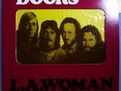 DOORS L.A. WOMAN RARE ORIG '71 ELEKTRA LP w/ROUNDED DIE-CUT COVER NEAR MINT=