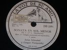 PIANO & CELLO 3 x 78 rpm RECORDS ARTUR SCHNABEL & GREGOR PIATIGORSKY Beethoven