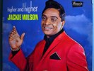 JACKIE WILSON HIGHER AND HIGHER RARE NEAR MINT ORIGINAL '67 BRUNSWICK STEREO LP=