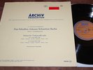 Fournier Bach Solo Cello Suites 1&2 DGG SAPM 198 186  02/68 Stereo NM