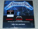 METALLICA ride the lightning BLUE vinyl SEALED 2 LP limited 1000 copies Metclub