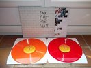 RARE PINK FLOYD the wall LIMITED COLORED orange  + red vinyls LP rouge et orange