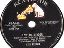 ELVIS PRESLEY Love Me Tender/Anyway you Want me 1956 RCA VICTOR 78 #6643 EX