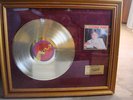 DISQUE  d' OR  VINYLE  CLAUDE  FRANCOIS  1998  