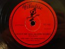 she she calypso band vitadisc 78rpm leave me all alone mabel & boy blue