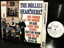 MONO WHITE LABEL PROMO 1965 HOLLIES - HEAR HERE Top British Invasion BEATLES
