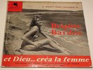 BRIGITTE BARDOT 25 CM 10 INCH ET DIEU CREA LA FEMME VERY RARE VERSAILES LP