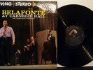HARRY BELAFONTE At Carnegie Hall '59 LIVING STEREO 2LP audiophile NM-