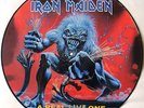 IRON MAIDEN   A REAL LIVE ONE   RARE PICTURE PIC DISC VINYL LP