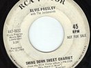 RARE ELVIS PRESLEY WLP PROMO 45 Milky White Way GOLD STANDARD 447-0652 DJ