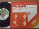 Beatles-Strawberry fields../Beidseitig Bildcover /Oldies Revival-Oldtimer No.16