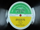 T/REX IN CONCERT BBC ONE OF THE TOP 5 TRANSCRIPTION DISCS PICK OF THE POPS 324
