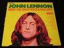 John Lennon Sings The Great Rock & Roll Hits-'75 Adam VIII Roots LP-REAL-Beatles