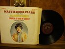 Mattie Moss Clark   Rare Gospel Soul LP Out Of Detroit     Savoy Stereo   NM