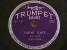 ELMORE ELMO JAMES 78 on TRUMPET #143 Catfish Blues/Dust My Broom RARE