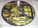 IRON MAIDEN..PIECE OF MIND , PICTURE DISC LP