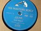 Elvis Presley 78 R.P.M.  'Blue Moon'  (HMV)