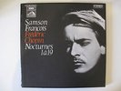 CHOPIN, NOCTURNES 1 à 19, SAMSON FRANCOIS, BOXSET TWO LP'S, EX 