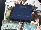Beatles blue box containing mint mono ep with picture sleeves