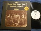 CROSBY STILLS NASH & YOUNG - Deja Vu MONO White Label Promo NEAR MINT