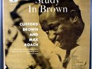 CLIFFORD BROWN AND MAX ROACH-STUDY IN BROWN-DG DRUMMER, YMG PRESSING