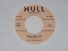 RARE THE HEARTBEATS DOO WOP 45 ON HULL 711 - CRAZY FOR YOU