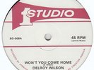Delroy Wilson - Won't You Come Home - STUDIO ONE 12