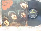 Beatles Rubber Soul LP UK 1965 1st Pressing MONO-Yellow & Black Parlophone Label