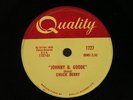 CHUCK BERRY AROUND & AROUND JOHNNY B. GOODE Orig Canada Quality #1727 78 LISTEN