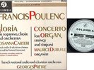 SAX 2445 BLUE SILV POULENC CONCERTO+GLORIA CARTERI MINT