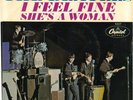 The Beatles, I Feel Fine/She's A Woman 45 w/east coast picture sleeve