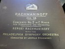 RACHMANINOFF Op18 Concerto No2 C Minor Pianoforte Stokowski 5x 12