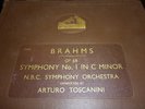 BRAHMS Op68 Symphony No1 in C Minor Arturo TOSCANINI 5x 12