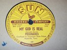 The Prisonaires My God is Real SUN 189 78 78RPM R&B Doo Wop LISTEN Free Shipping