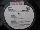 John Lennon PLASTIC ONO BAND UK LP 1ST -1U FACTORY SAMPLE PLAYS NEAR MINT*