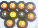 10-Nice- Beatles-45's-Capitol-Swan-Tollie -Vee Jay-all VG++ to NM-