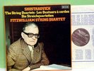 DECCA D188 D7 * String Quartets 1-15 * SHOSTAKOVICH * Fitzwilliam Qt.* NM