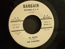 THE STARFIRES  on BARGAIN RARE DOO WOP 1ST PRESS 45 PROMO 5001 ORIGINAL