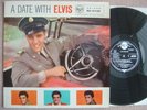 ELVIS PRESLEY LP A DATE WITH ELVIS EX/EX FIRST PRESS