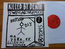 v/a - KILLED BY DEATH BRITISH DIY Vol.1 LP - extremely  RARE KBD comp offshoot