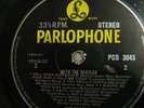WITH THE BEATLES 1ST PRESS STEREO JOBETE GOTTA PCS 3045  YELLOW BLACK