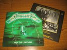 METALLICA Ride The Lightning LP ORG RARE GREEN COVER MISPRINT BERNETT 400 COPIES