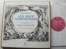 BEETHOVEN-SCHURICHT The 9 Symphonies FRENCH 7LP Box set TRIANON/PATHE (NM to M)