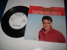 RARE MINT WHITE LABEL PROMO Elvis  45 & P/S 