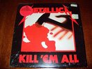 METALLICA - KILL 'EM ALL - 1987 REISSUE W/2 EXTRA TRACKS - RARE IN SHRINK