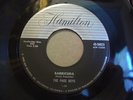 SURF HOT ROD THE PAGE BOYS BARRICUDA HAMILTON 50025 45 RPM