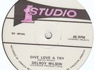 Delroy Wilson - Give Love A Try - STUDIO ONE 12