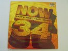 NOW THATS WHAT I CALL MUSIC VOL 34. SECOND FROM LAST ONE ON VINYL VERY RARE