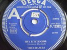 The Chasers Hey Little Girl Demo 1965 Decca F 12302  ex condition